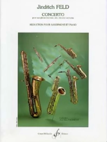 Concerto - réduction pour saxophone et piano Visual